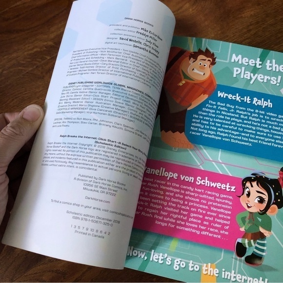 Disney Ralph Breaks the Internet, graphic Novel, paperback book - Picture 2 of 5